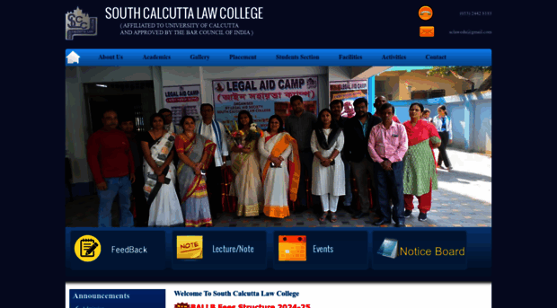 southcalcuttalawcollege.ac.in