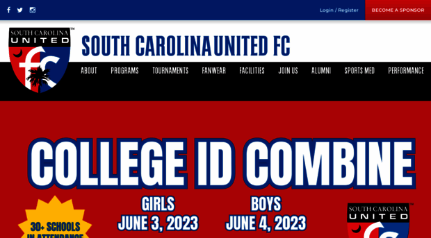 southcarolinaunitedfc.com