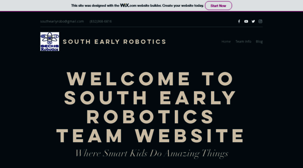 southearlyrobotics.com