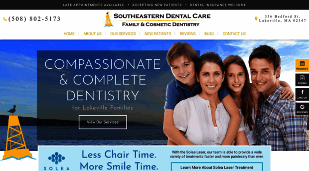 southeasterndentalcarepc.com