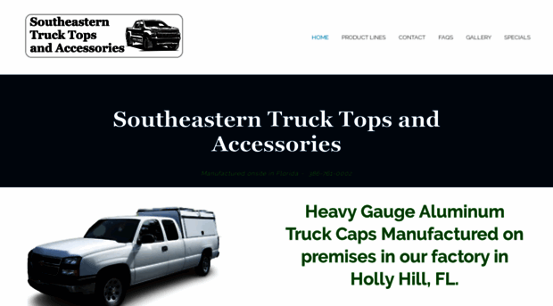 southeasterntrucktops.com