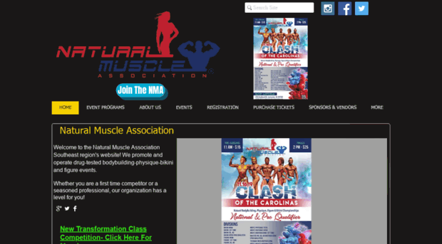 southeastnaturalmuscleassociation.com