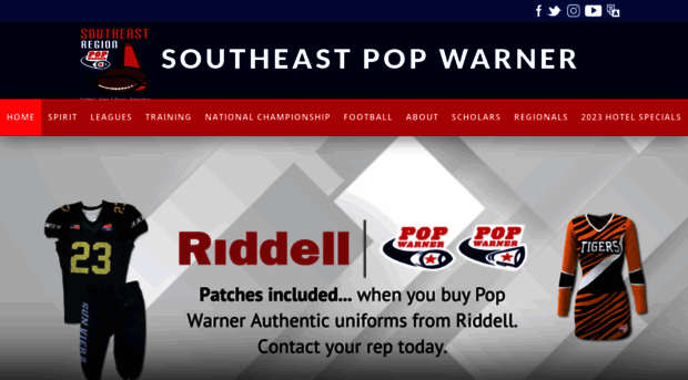 southeastpopwarner.com