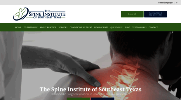 southeasttexasspine.com