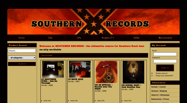 southern-records.de