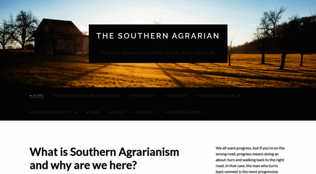 southernagrarian.org