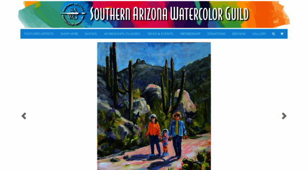 southernazwatercolorguild.com