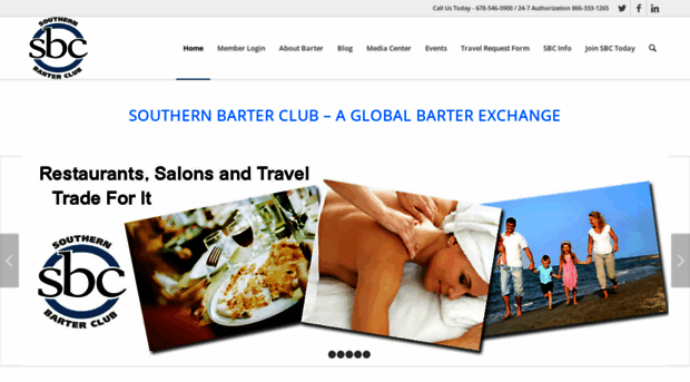 southernbarterclub.com