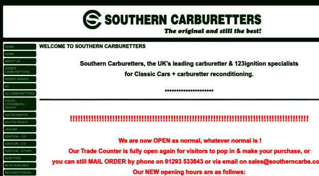 southerncarbs.co.uk