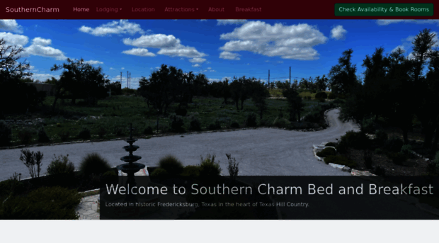 southerncharmlodging.com