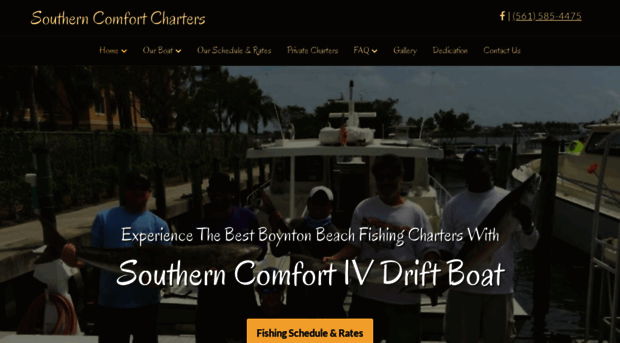 southerncomfort4charters.com