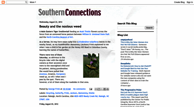 southernconnections.blogspot.com