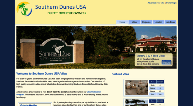 southerndunesusa.com