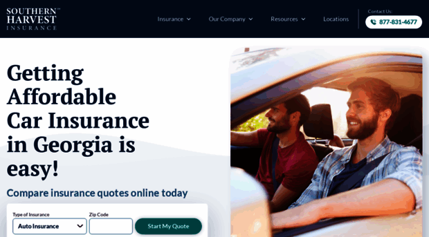 southernharvestinsurance.com