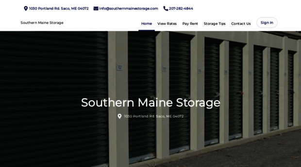 southernmainestorage.com