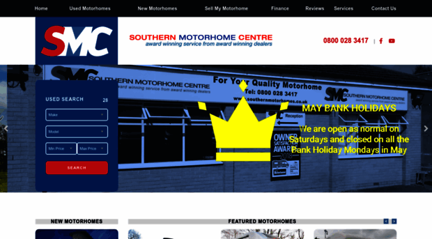 southernmotorhomes.co.uk