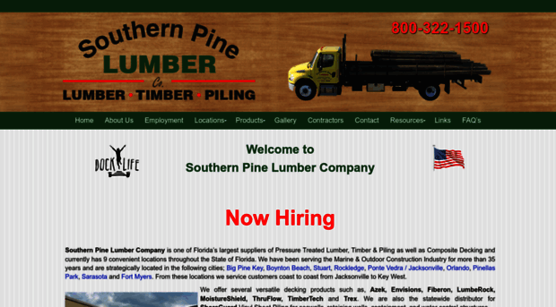 southernpinelumber.com