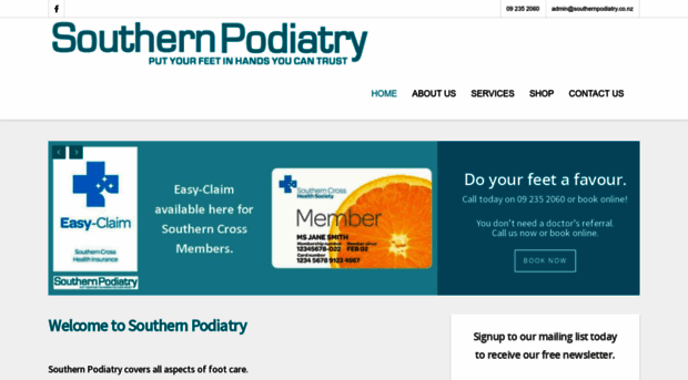 southernpodiatry.co.nz