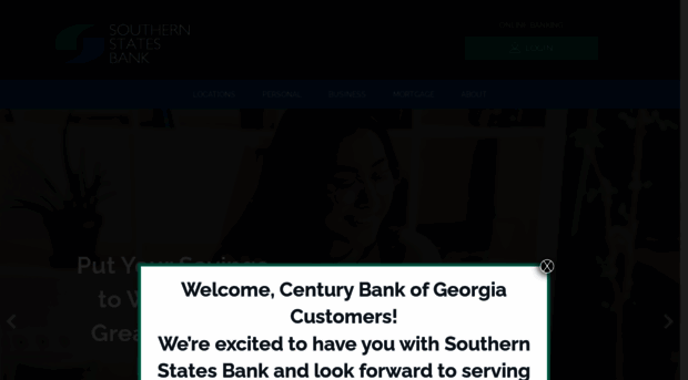 southernstatesbank.net