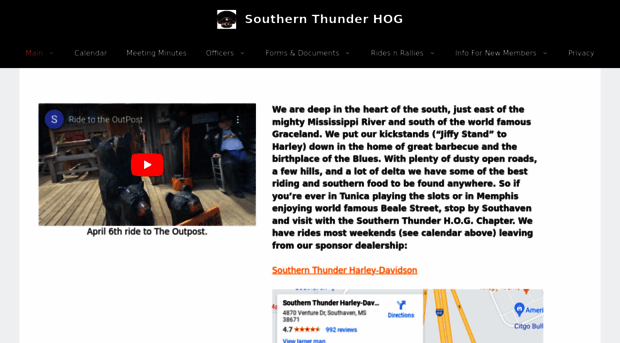 southernthunderhog.com