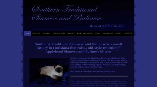 southerntraditionalsiamese.com