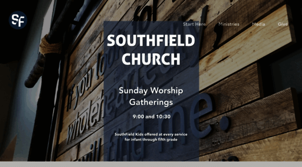 southfieldchurch.com