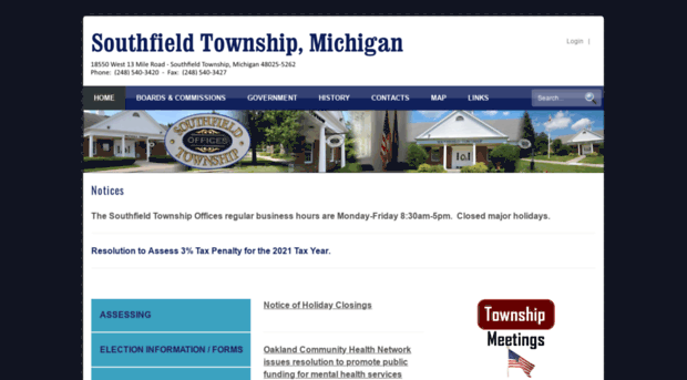 southfieldtownship.org