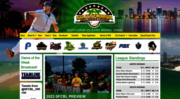 southfloridacollegiateleague.com