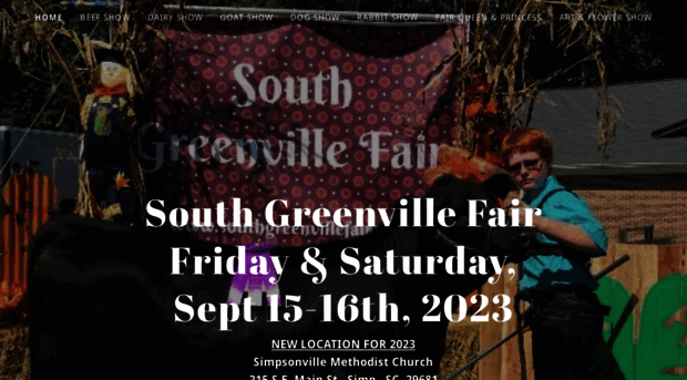 southgreenvillefair.com