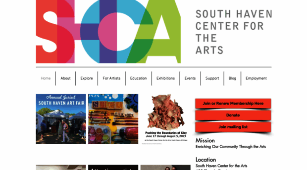 southhavenarts.org