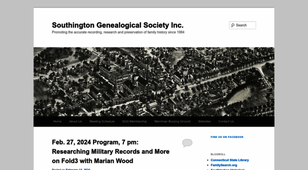 southingtongenealogicalsociety.org