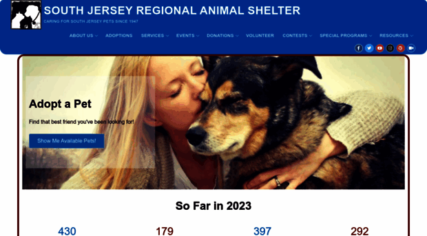 southjerseyregionalanimalshelter.org