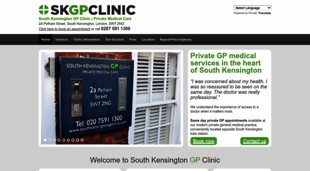 southkensingtongpclinic.com