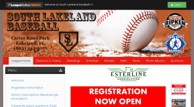 southlakelandbaseball.com