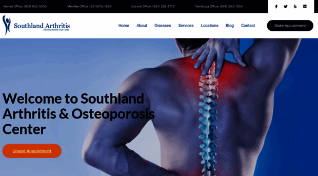 southlandarthritis.com