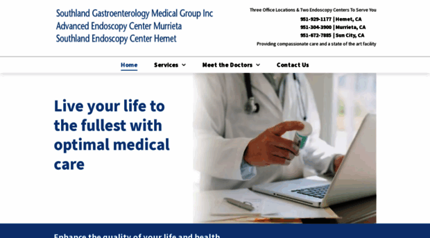 southlandgastroenterologymedicalgroupinc.com