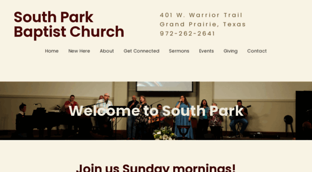 southparkbaptist.net