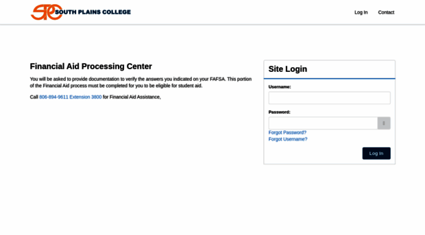 southplainscollege.studentaidprocess.com