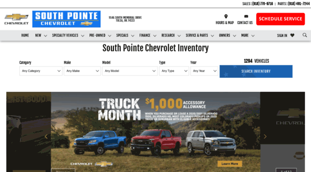 southpointechevrolet.com