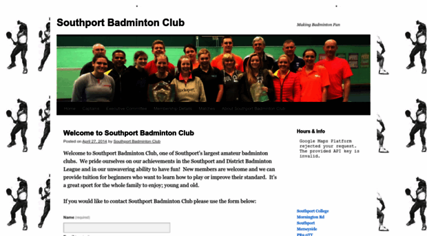 southportbadmintonclub.co.uk