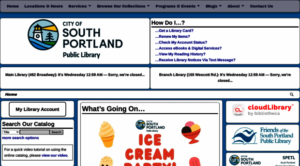 southportlandlibrary.com