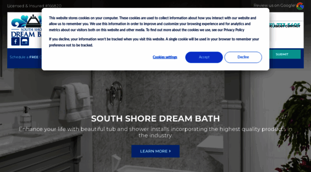 southshoredreambath.com