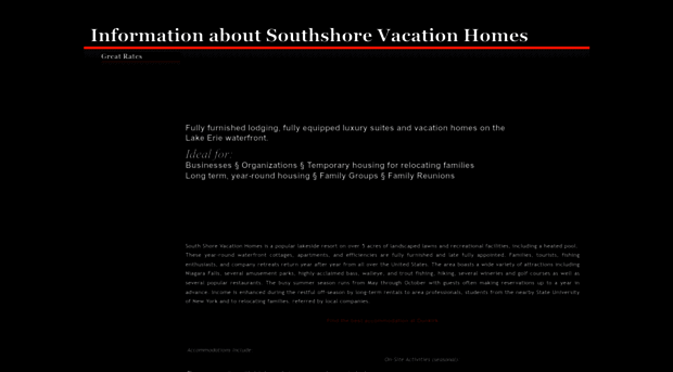 southshorevacationhomes.com