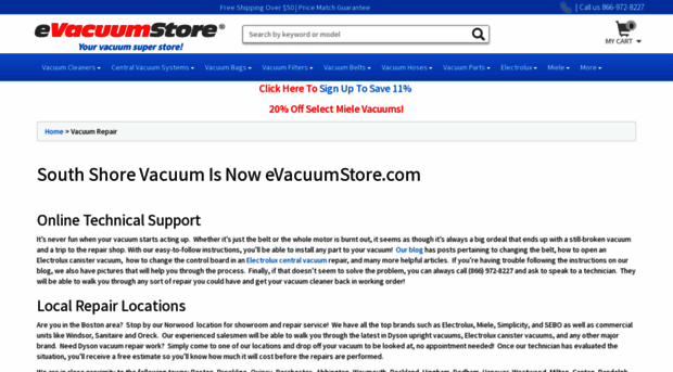 southshorevacuum.com