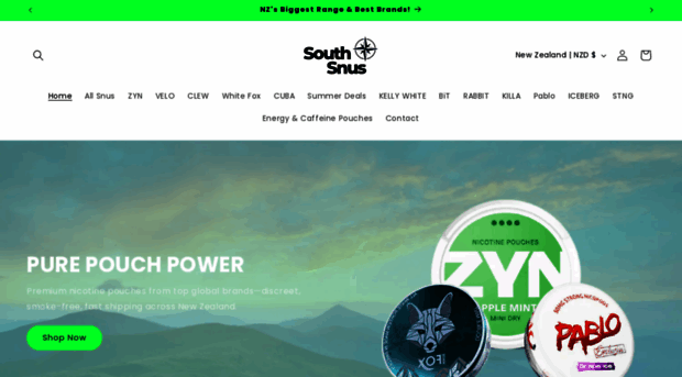 southsnus.com
