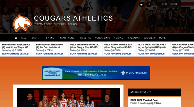 southviewcougars.org