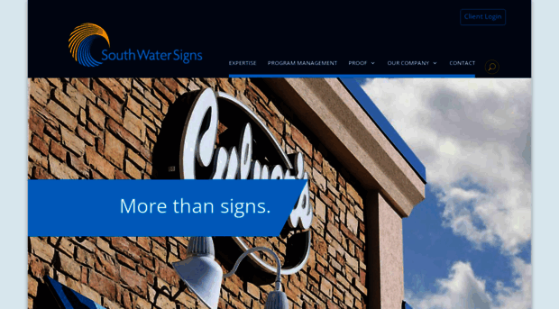 southwatersigns.com