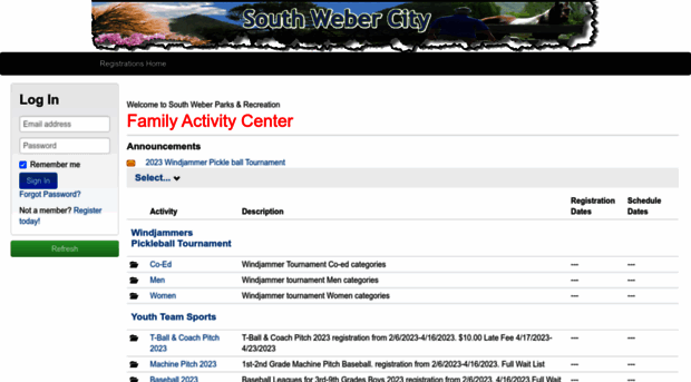 southwebercity.sportsites.com