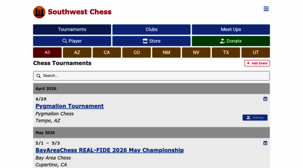 southwestchess.com