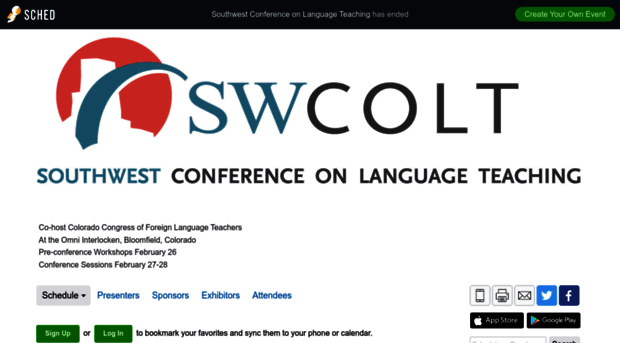 southwestconferenceonlangua2015.sched.org